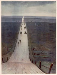 El Camino de Arras a Bapaume, de Artistas Británicos en el Frente, Continuación del Frente Occidental, 1918